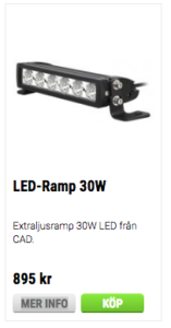 LED rampen 30W 